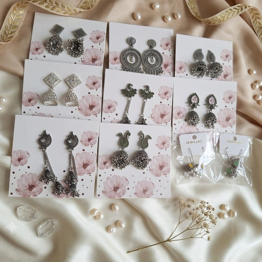 Oxidised Jhumke