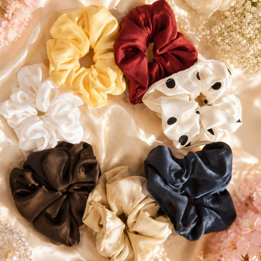 Sateen Scrunchies